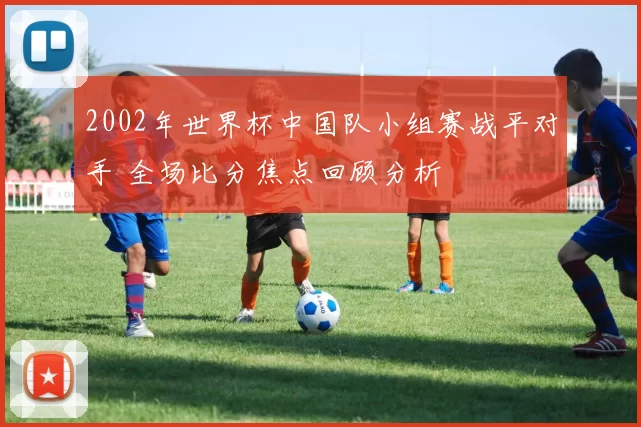 2002年世界杯中国队小组赛战平对手 全场比分焦点回顾分析