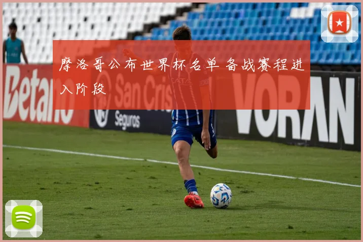 摩洛哥公布世界杯名单 备战赛程进入阶段